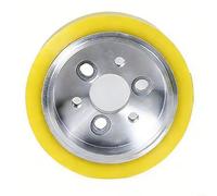Rueda de alimentación de poliuretano para cepilladora de cuatro lados - Rodillo de alimentación de 140 mm x 30 mm compatible con Qingcheng y para modelos RIA, alta resistencia al desgaste para