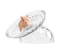 Rueda de animales pequeños, juguete giratorio silencioso, juguete de fitness, rodillo exterior antideslizante para gimnasio, silencioso, sin perturbaciones, actividades de día y noche, casa cueva