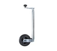 ProPlus Rueda de Apoyo de 35 mm, llanta de plástico con neumáticos de Goma Maciza, 160 x 40 mm