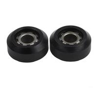 Rueda de asiento de remo de plástico de alta resistencia 31 mm de diámetro | Plástico de alta resistencia, resistente al desgaste, larga vida útil, se adapta a asientos de 31 mm, fácil de instalar
