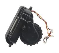 Rueda de aspiradora robot compatible para Isweep D520 y para Cecotec para Conga Series 1690 Pro 3290 3390 3490 3590 3690 3790 3890 Pieza de repuesto izquierda derecha y silenciosa (rueda izquierda)