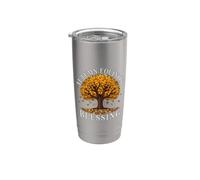 Rueda de bendiciones del equinoccio de otoño del año Pagan Mabon Vaso térmico de acero inoxidable de doble pared