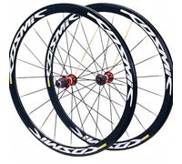 Rueda de Bicicleta, 700C/30/40/50MM, buje de llanta con Bloqueo Central de Seis Puntos para Juego de Ruedas de 7 a 11 velocidades