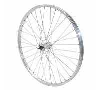 Rueda de bicicleta de montaña 24" aluminio delantera con buje de aluminio eje s