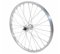 Rueda de bicicleta de montaña de 20" de aluminio delantera con buje de aluminio