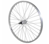 Rueda de bicicleta de montaña de 24" con llanta de aluminio trasera, buje de al