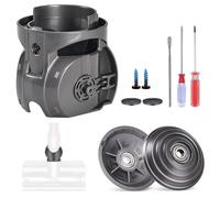 Rueda de bolas de repuesto + conector de cabezal de aspiradora para Dyson Gen5 Detect SV23 Gen5outsize SV24 Digital Motor Bar XL 100W Reemplazo del rodillo de la cabeza de succión de alto par