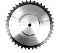 Rueda de cadena 20B 40 dientes con cubo, endurecido P: 31,75, 1 1/4 ″ Sola fila