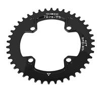 Rueda de cadena de bicicleta, plato de bicicleta BCD 104MM, 40T / 42T para bielas de bicicleta, bicicleta de montaña, bicicleta de carretera, bicicleta AM(42T disc (104BCD))