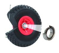 Rueda de Carretilla a Prueba Pinchazos 260x85 MM 3.00-4 PU Carro Sacos Repuesto