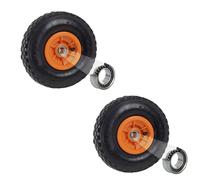 Rueda de Carretilla Aire Repuesto 260x85 MM 3.00-4 Carritos Desplazado 2x