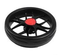 Rueda de carrito de golf de espuma EVA de 10 pulgadas, 255 mm, 10 mm, repuesto de eje para carrito de golf con cubo de plástico, paseo silencioso, negro, azul, verde, rojo