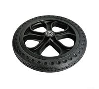 Rueda de carrito resistente de 12 pulgadas 12 x 1 50 neumáticos sólidos con rodamiento 6000, 277 mm de diámetro, material de goma que proporciona una alta resistencia a la abrasión