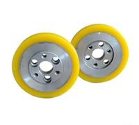 Rueda de cepillado compatible con múltiples modelos de cepilladora para soportar la eliminación eficiente de existencias y alisado (140 x 35 x 20 mm)