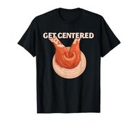 Rueda de cerámica centrada en el Ambiente del Humor del Estudio de Artista de cerámica Camiseta