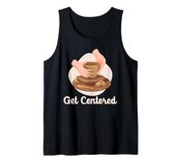 Rueda de cerámica centrada en el Ambiente del Humor del Estudio de Artista de cerámica Camiseta sin Mangas