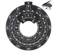 Rueda De Círculo De Quintas, Círculo De Quintas, Herramienta De Transposición Acordes Musicales De Guitarra, Herramienta Educativa Musical Y Acordes De Melodía Para Compositores, Notas, Acordes Y