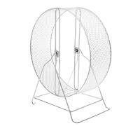 Rueda de correr para animales pequeños, giratoria silenciosa, ejercicio estable con diseño de rotación silenciosa para chinchillas, jerbos, hámsters o ratones en jaulas interiores o entornos de juego