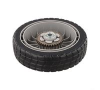 Rueda de cortacésped de 8 pulgadas delantera o trasera de repuesto compatible con Honda HRR216 HRS216 HRT216 modelos sustituye a 44710-VL0-L02ZB 42710-VE2-M02ZE para una fácil instalación y movimiento