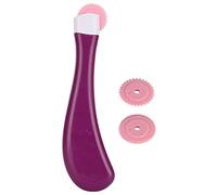 Rueda de Coser Artesanal, Herramienta de Marcado para Cuero, Papel y Tela, Accesorio de Manualidades DIY con Punta Reemplazable