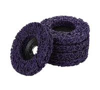 Rueda de disco abrasivo Poly Strip, Fydun 5Pcs Herramienta de eliminación de óxido de pintura de disco de rueda de Poly Poly de 100 mm para amoladoras Angel Limpia y elimina pintura