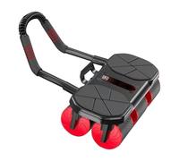 Rueda de ejercicio AB, ruedas de entrenamiento de fuerza física | Auto Rebound Entrenamiento Rueda de rodillo abdominal | Gear EITness Anti-Slip EITness para principiantes para el gimnasio de viajes M