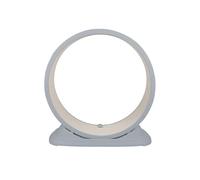 Rueda de ejercicio para gatos de madera, juguete deportivo para una vida útil más larga, para gatos, para correr, caminar, entrenamiento, adecuado para la mayoría de gatos, 85 x 80 x 33 cm, color gris