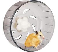 Rueda de Ejercicio para hámster - Rueda de Carreras silenciosa de 13 cm - Rueda de Ejercicio para hámster - Hamster, jerbos, Ratones y Otros Animales pequeños