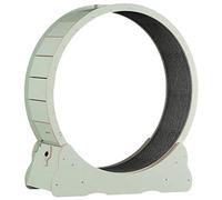 Rueda de ejercicio para mascotas, diseño silencioso sin huecos, pérdida de peso segura y juguete de fitness para gatos con dispositivo de bloqueo