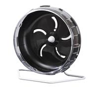 Rueda de ejercicio para mascotas pequeñas, rodillo de silencio y base para hámster, promoción activa de la salud de los animales, hábitats, juguetes, accesorios de jaula de hámster