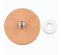 Rueda de eliminación de calcomanías de goma neumática de 88 mm con adaptador de taladro, herramienta de borrador de etiquetas de rayas para coches, camiones, barcos, protección de pintura para