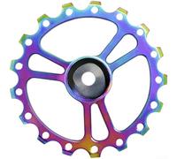 Rueda de engranaje de bicicleta 17T CNC 7075 Aleación