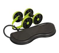 Rueda de entrenador Abdominal para entrenamiento central, rodillo de rueda Abdominal elástico, cuerda de resistencia Abdominal, herramienta de tracción Moldeo