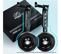 Rueda de entrenamiento ajustable resistente, se adapta a bicicletas de 24 a 29 pulgadas, perfecta para aprendizaje y apoyo de equilibrio, ayuda de aprendizaje de bicicleta, soporta hasta 200 libras |