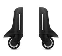 Rueda de equipaje de repuesto para rueda giratoria para reparación de ruedas de maleta YF-BW001# (un par de ruedas largas)