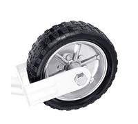 Rueda de goma sólida de repuesto de repuesto con transferencia for una capacidad de rueda de jinete de 10 pulgadas 100 0kg Accesorios de las piezas del gato del remolque,Montaje flexible