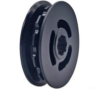 Rueda de guía de nylon 11T, para tensor de cadena de bicicleta plegable, rueda de desviador de 10 mm
