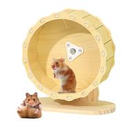 Rueda de hámster - Hamster Quiet Spinner | Accesorios de Rueda de Ejercicio de Animales pequeños de Madera Ruedas de hámster ratero silenciosas para Ratones y Otras Mascotas pequeñas