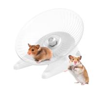 Rueda de hámster silenciosa | Ruedas silenciosas para hámsters con bases estables,Suministros de salud para hámsters, osos dorados, jerbos de cola grande, hámster enano lambo