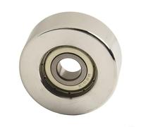 Rueda de impresión de metal de repuesto de sellador continuo para máquinas automáticas FR1000 FR900 utilizadas en procesos industriales de sellado de bolsas (rueda lisa)