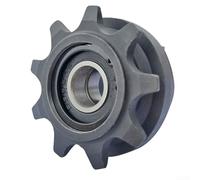 Rueda de inercia de aleación de aluminio y acero de una sola velocidad de 9 dientes diseñado para 412 bicicletas plegables (10 mm)