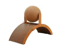 Rueda de la fortuna para gatos rascadores verticales, molinillo de garras de gran tamaño que no se desmorona, juguete para aliviar el aburrimiento