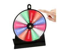Rueda de la Game - de ruleta 12 ranura con soporte y marcador robusto | Precio de mesa para pubs, ferias y regalos de negocios