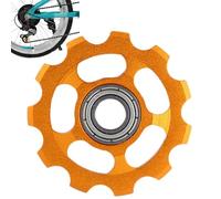Rueda de la polea del cambio - Rodamiento sellado de polea de rueda de guía de bicicleta | Rueda de de cambio trasera resistente al impacto resistente al desgaste para bicicleta de montaña