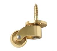 Rueda de latón con rodamiento silencioso para muebles con rotación de 360 grados para ruedas resistentes, adecuada para sofás, mesas y estantes (T4924)