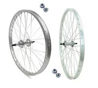 Rueda de llanta trasera 24 x 1.75 buje 6/7 velocidades + llanta delantera 24 x 1.75 para bicicleta de 24" City Bike