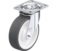 Rueda de maniobra de chapa de acero L-POTH Blickle, Ø de rueda 125 mm, carga máx. 250 kg