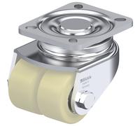 Rueda de maniobra doble de chapa de acero LHD-GSPO 60K Blickle, Ø x anchura de la rueda 60 x 32 mm
