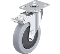 Rueda de maniobra para aparatos LKPA-POES-FI-SG Blickle, carga máx. 120 kg