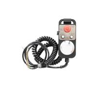 Rueda de mano colgante Universal CNC de 4 ejes MPG, 100 pulsos, 5v y parada de emergencia, enrutador CNC, volante de 4 ejes, 1 Uds.(Plug for DDCS Expert,6 Axis)